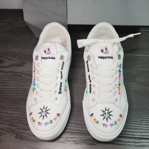 Zadig & Voltaire Embroidered Sneakers - Picture 5 of 13